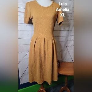 Mustard Dress